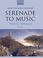 Serenade to Music SATB Vocal Score cover